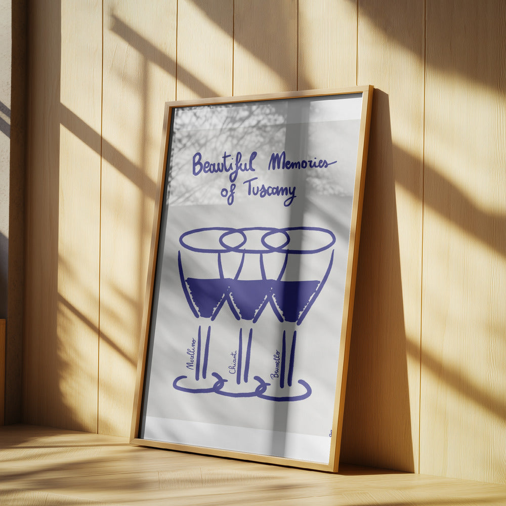 Il vino | Poster