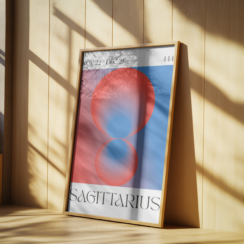 Modernes Schütze-Design | Poster