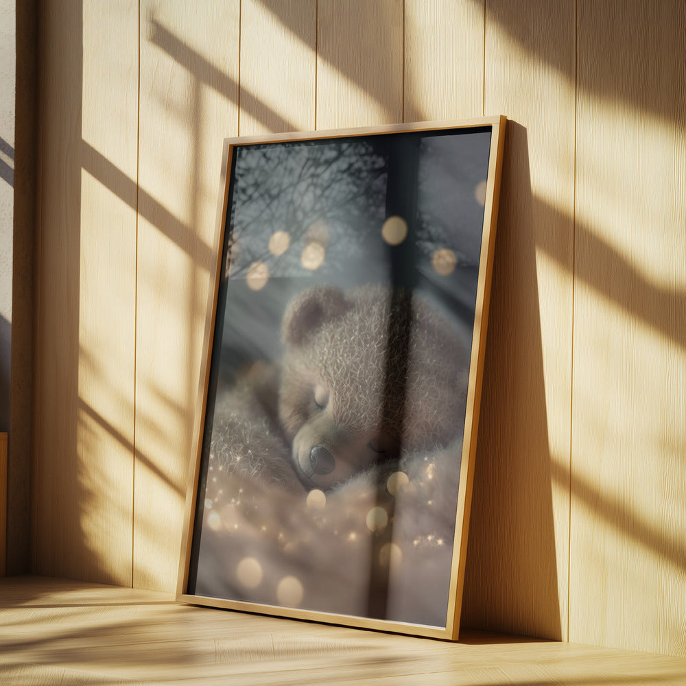 Verträumter Bär Snooze | Poster