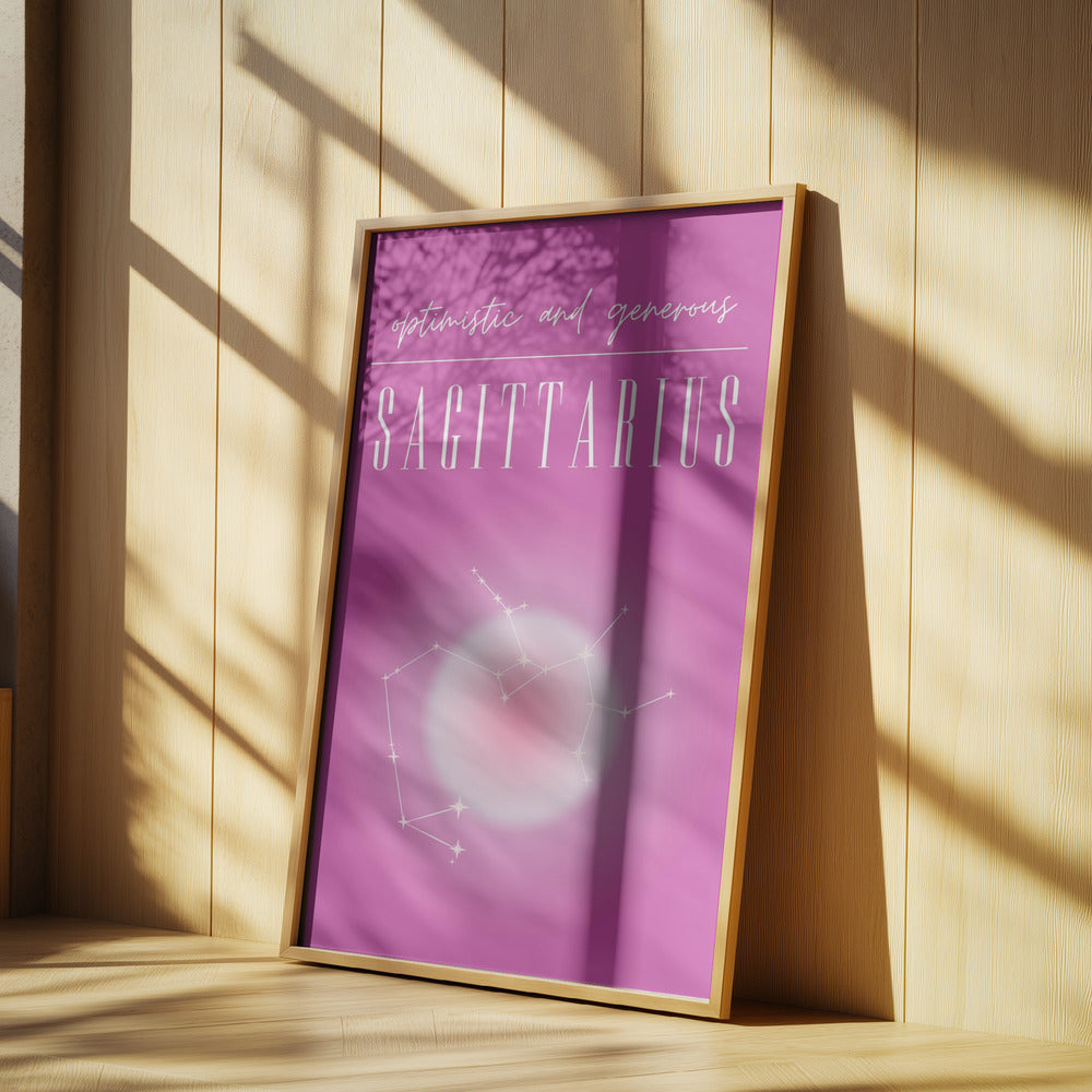 Schütze Sternzeichen Druckkunst | Poster