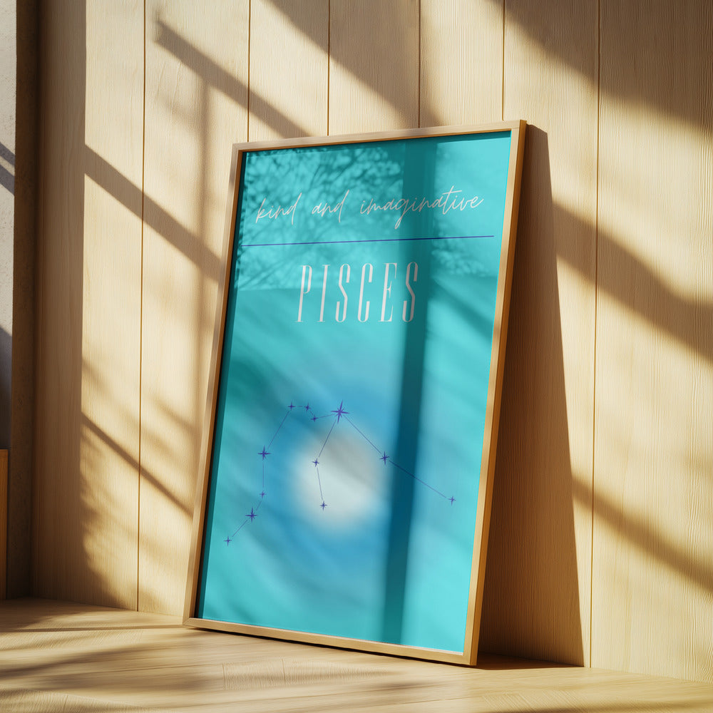 Fische Sternzeichen Poster