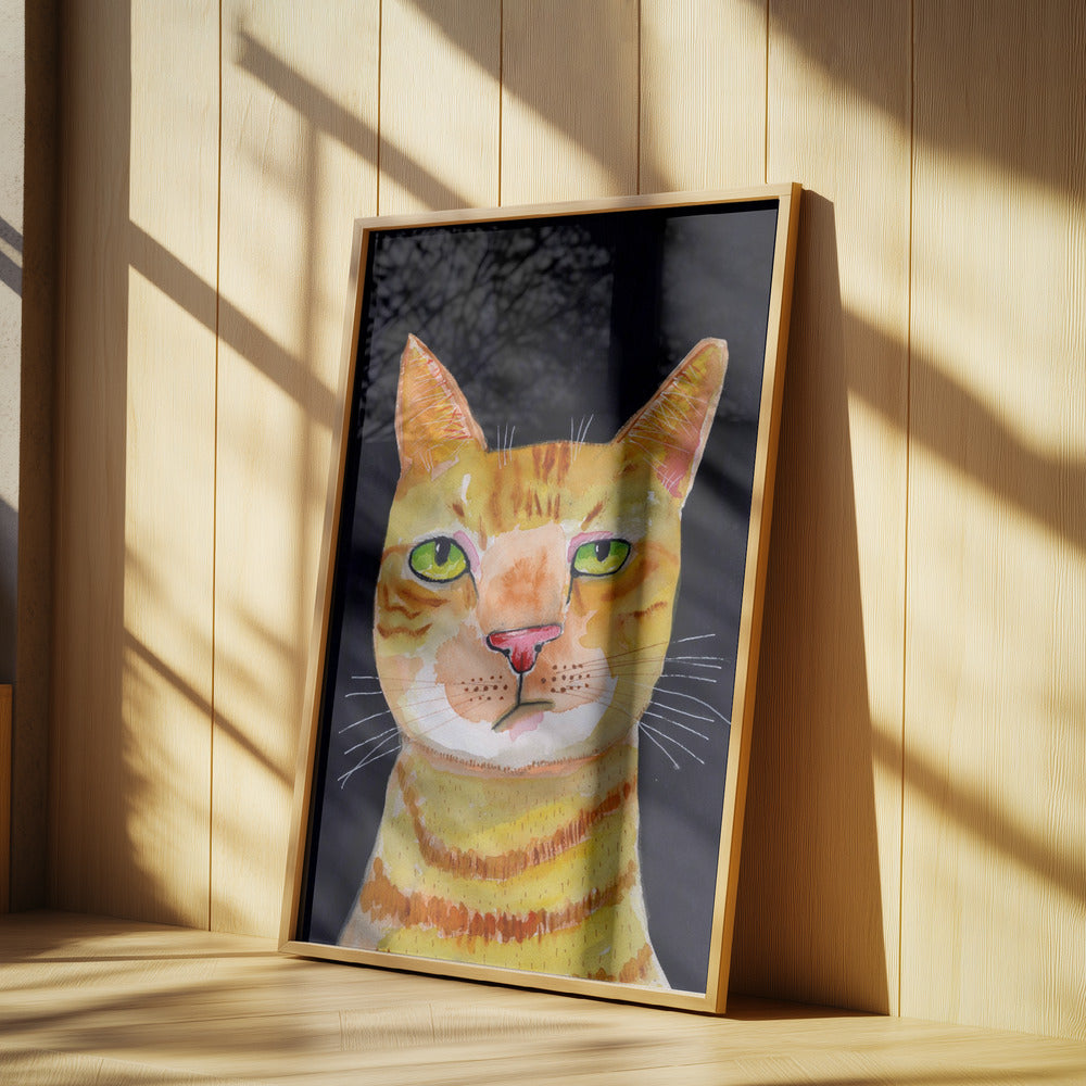 Gato pelirrojo Posters - Impresiones de Arte