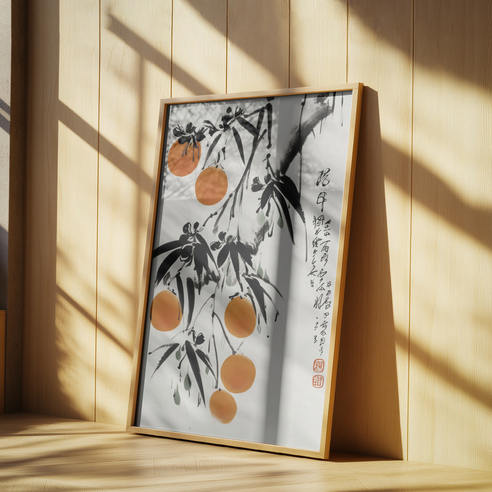 Japanilaiset appelsiinit | Julisteet - Taidevedokset