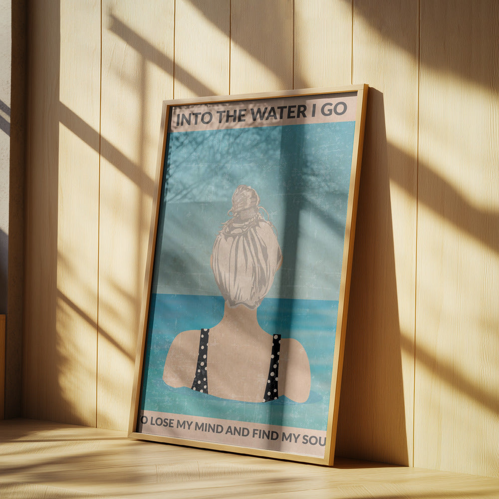 Veteen (hopea) | Julisteet - Taidevedokset