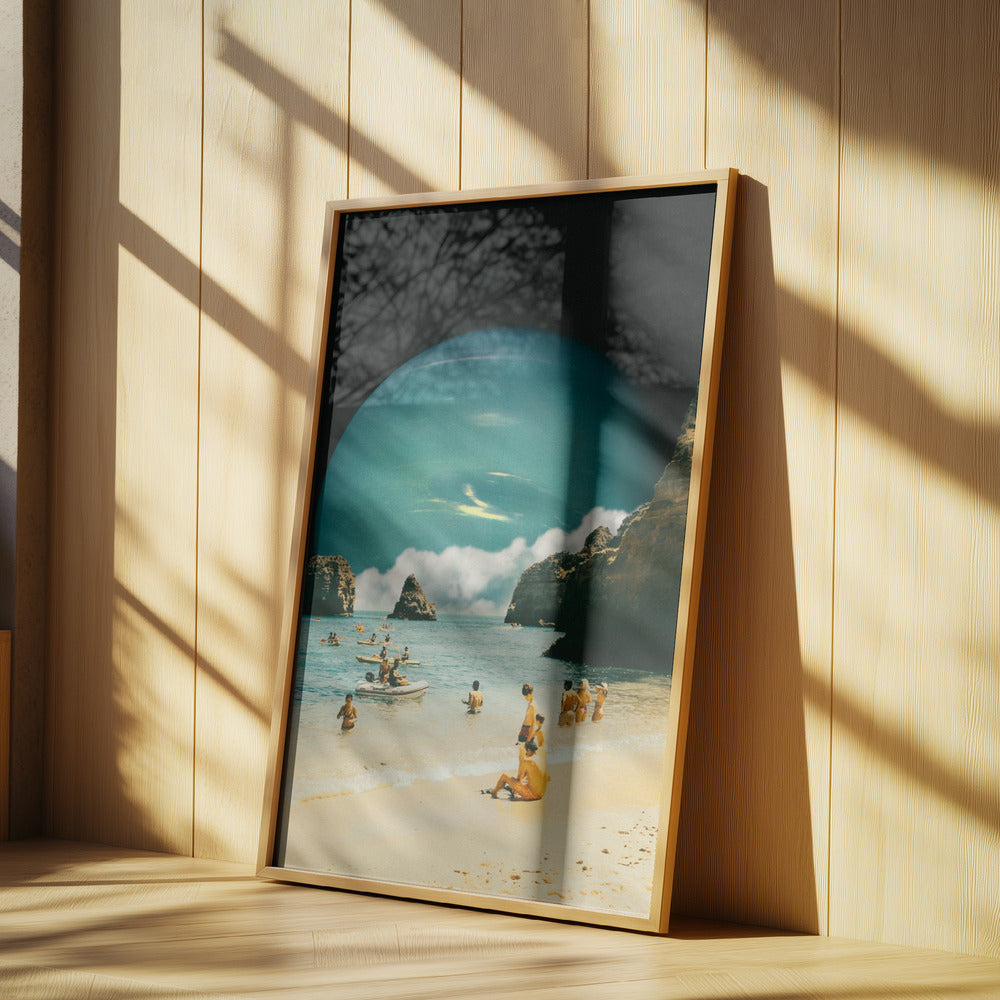 Weltraumstrand | Poster