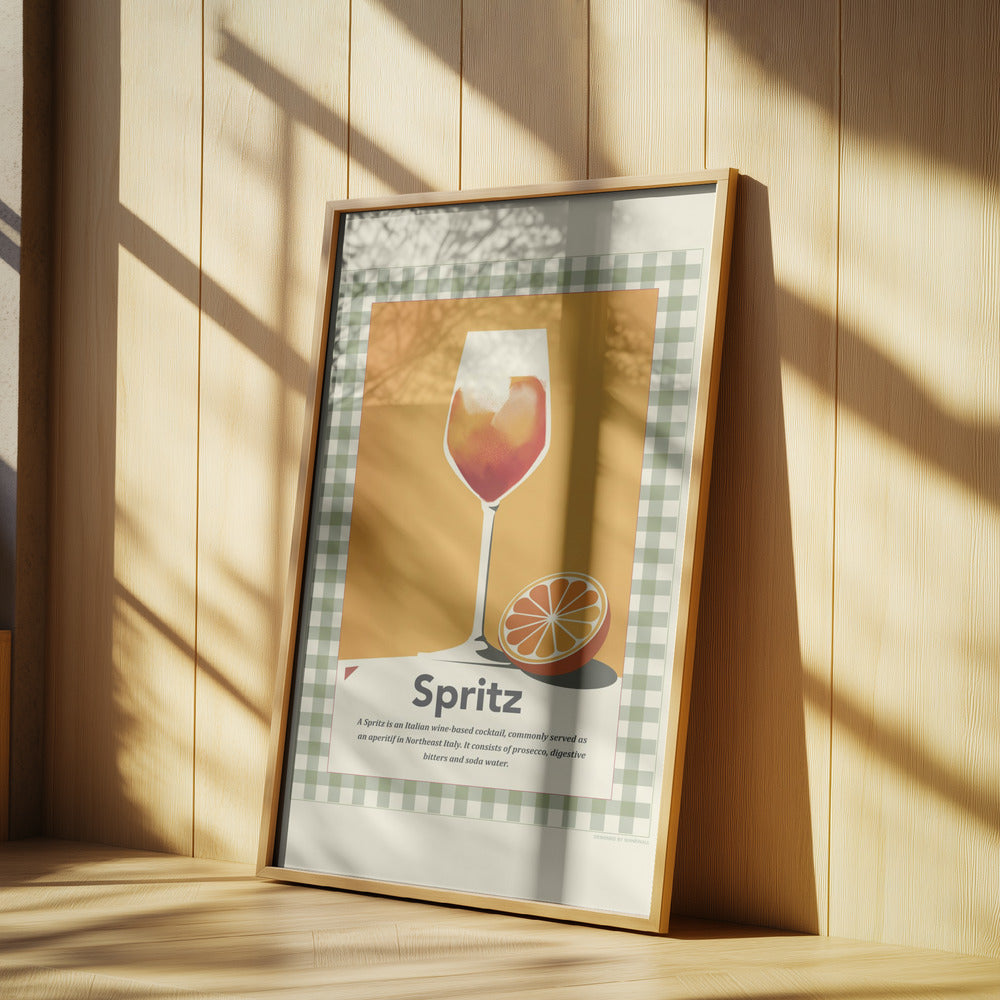 Spritz retro print | Poster