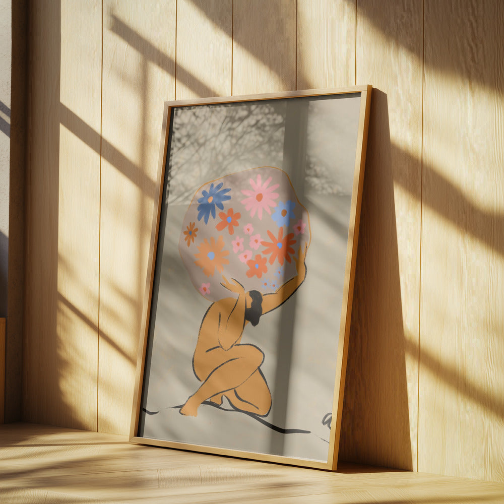 Die Welt auf ihren Schultern | Poster