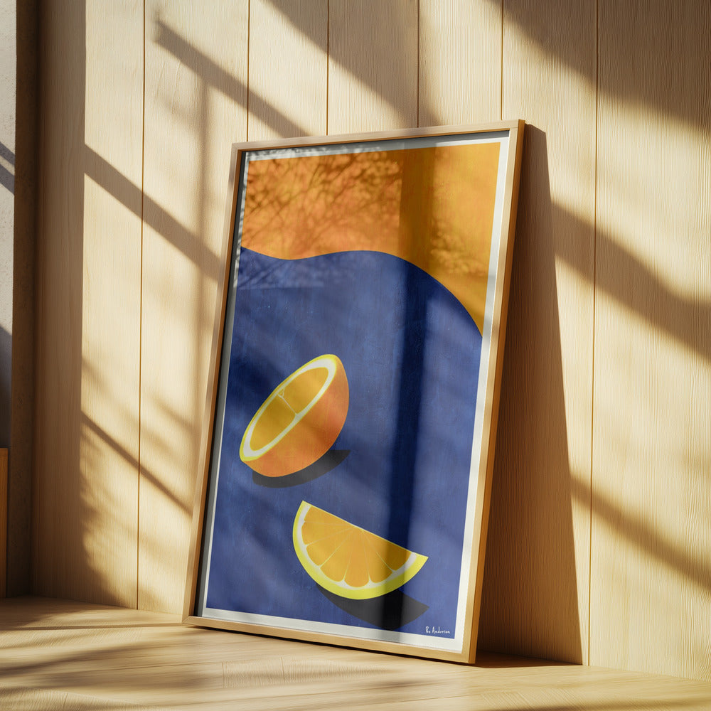 Petit Déjeuner, Deux Oranges | Poster