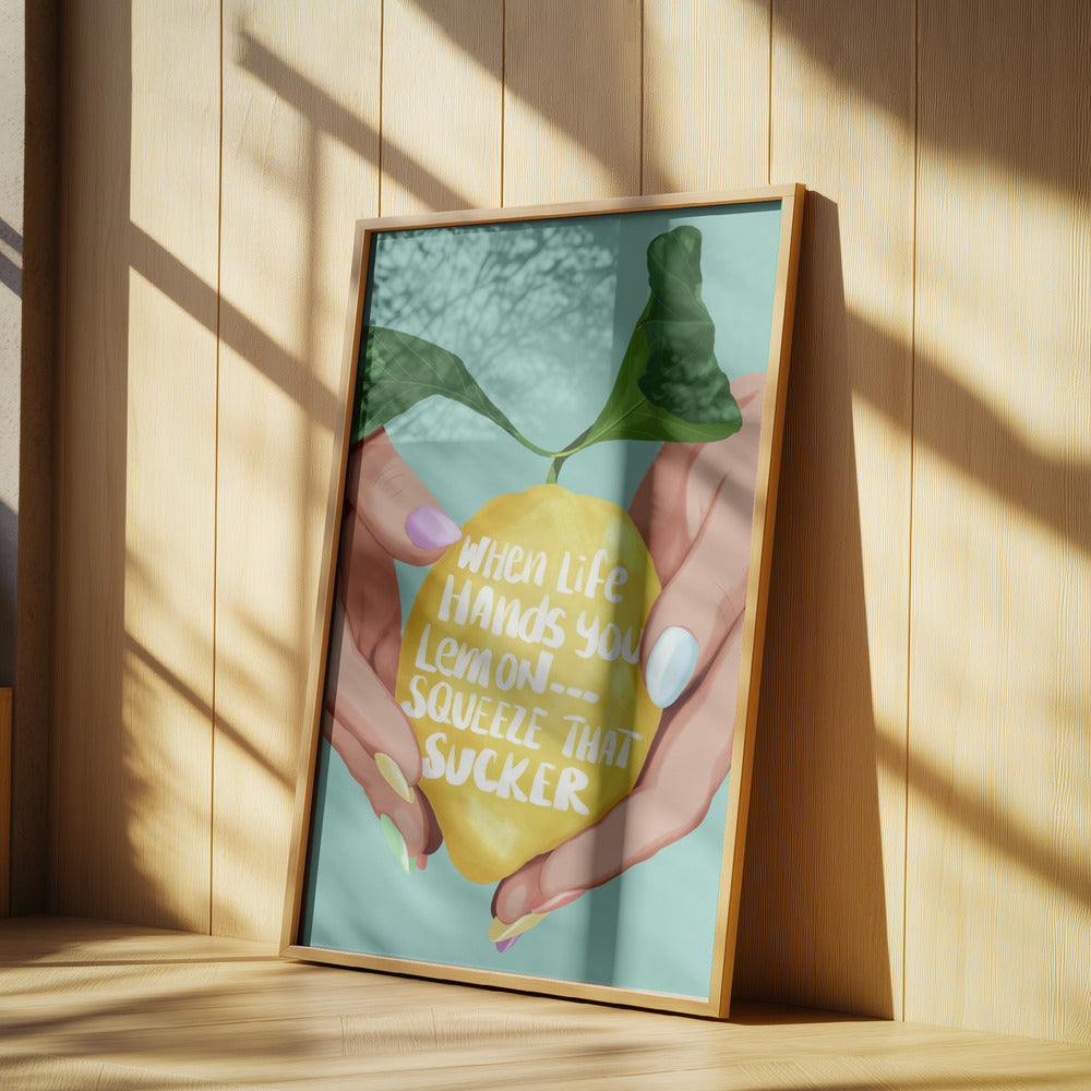 Squeeze That Lemon | Poster
