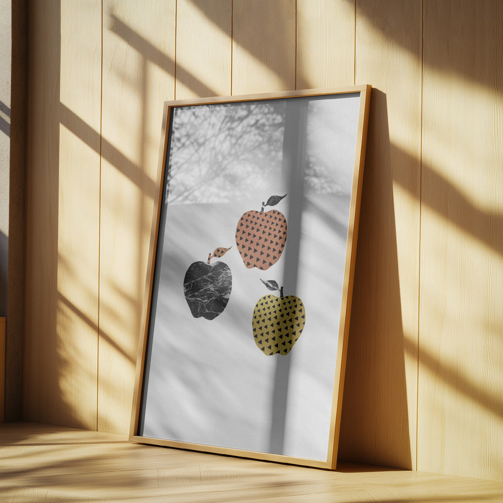 Skandinavische Äpfel | Poster - Kunstdruck