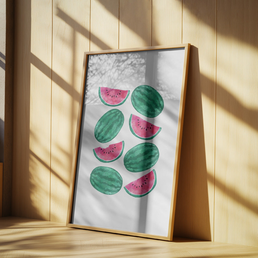 Vesimeloniväki | Julisteet - Taidevedokset