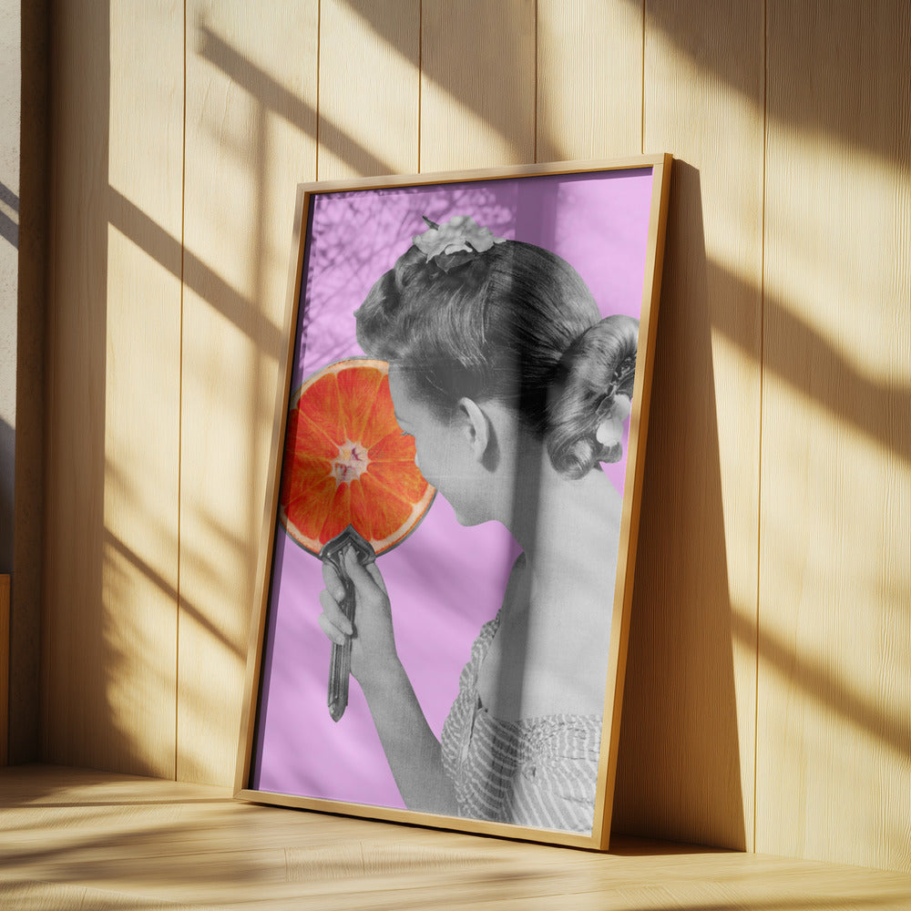 Peili Mirro seinällä ... | Julisteet - Taidevedokset