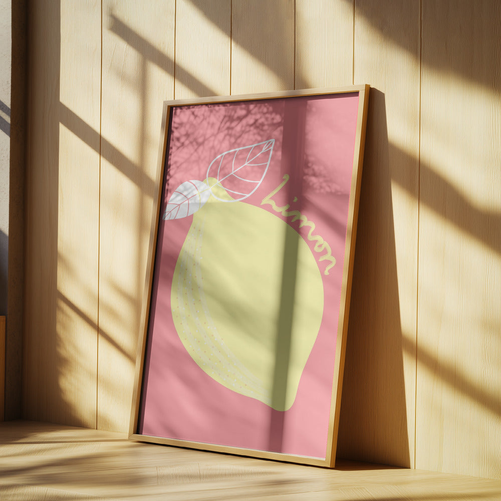 Gelber Zitruszauber | Poster