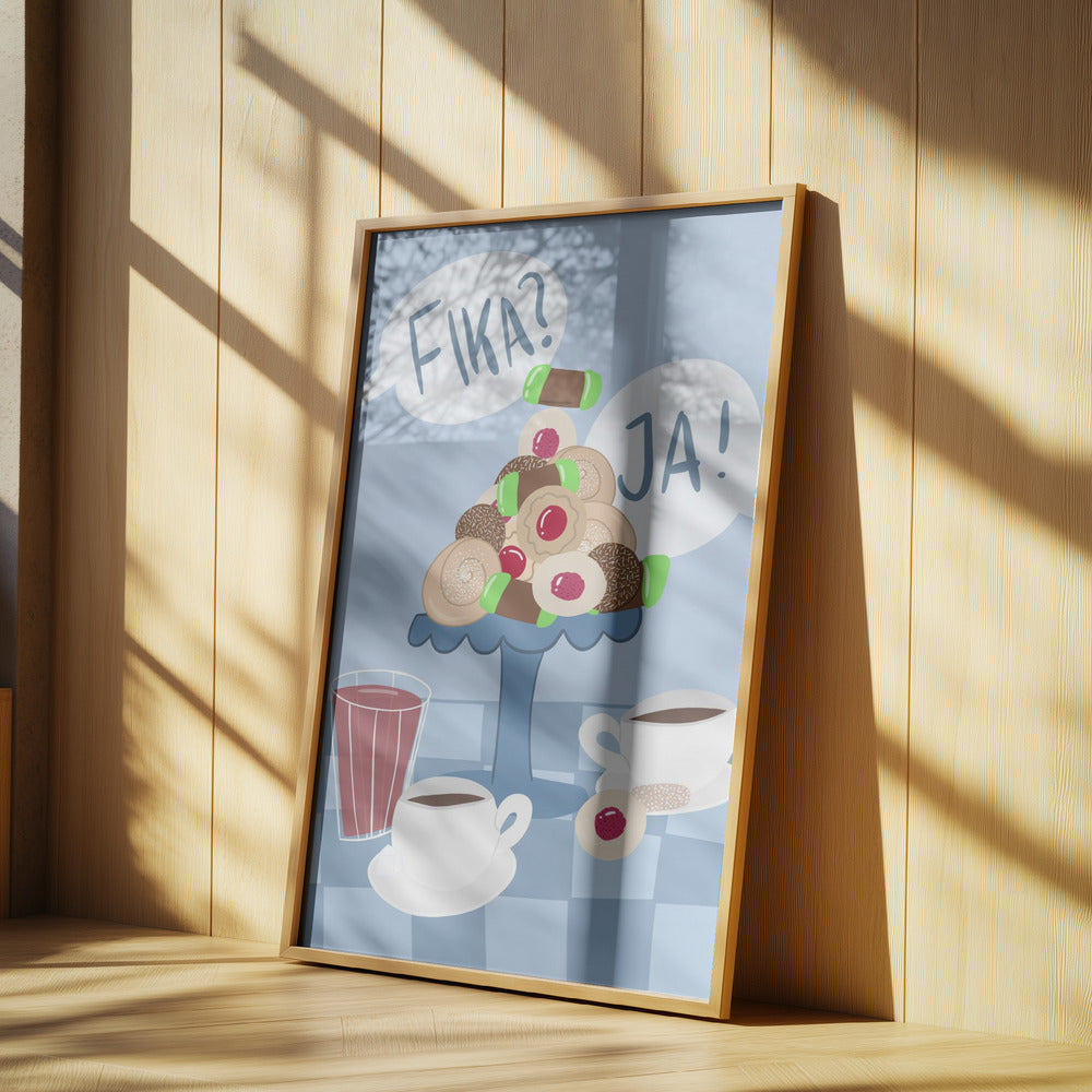 Schwedischer Fika-Genuss | Poster