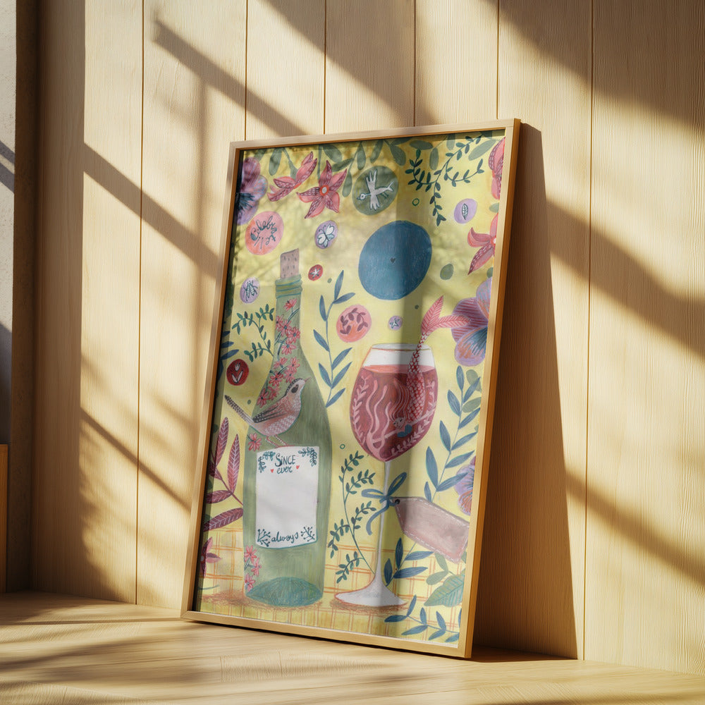 Mermaid Wine | Poster