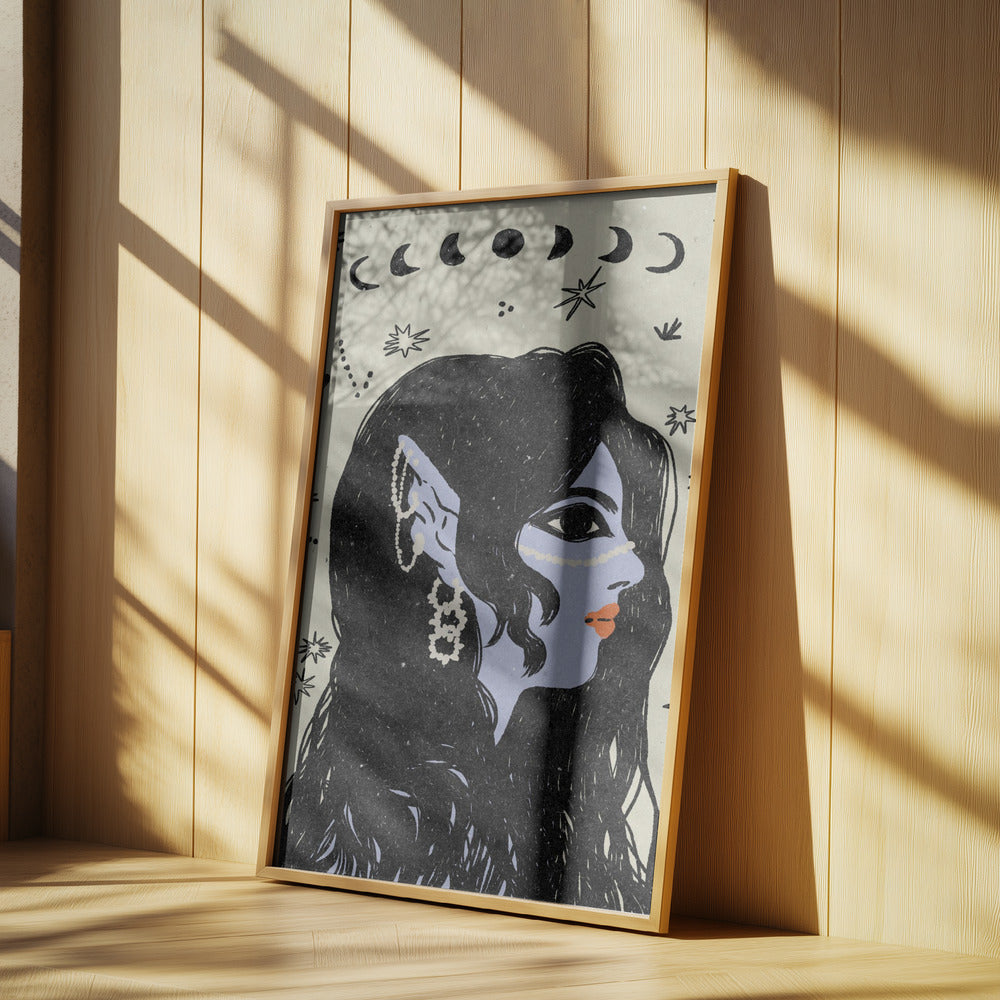 Porträt einer Meerjungfrau | Poster