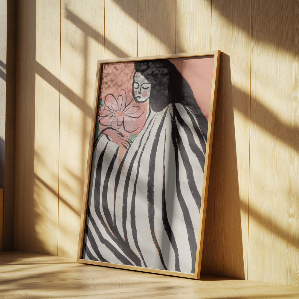 Ein stiller Moment (Pfirsich) | Poster