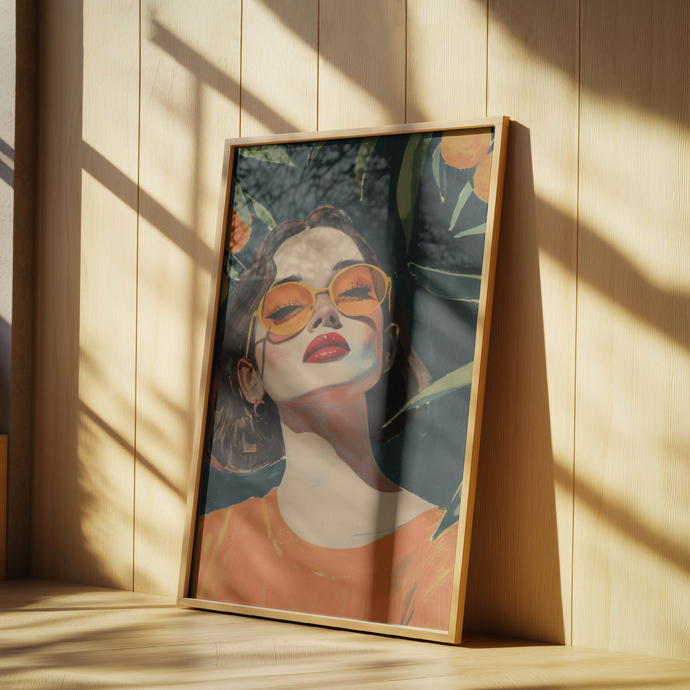 Unter dem Orangenbaum | Poster