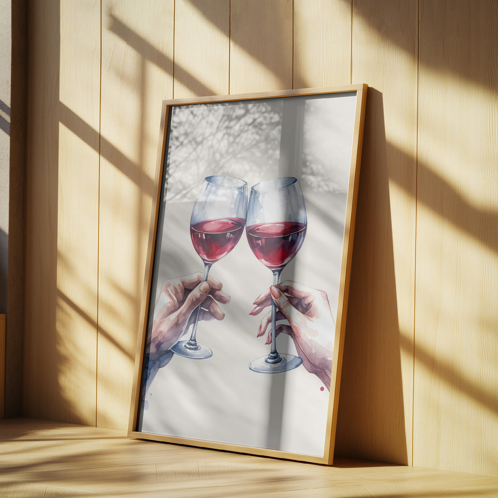 Cheers to us | Poster