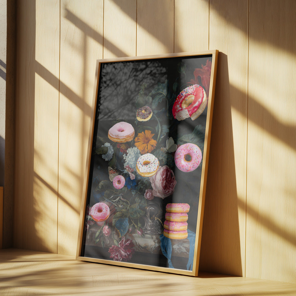Bukett med munkar | Poster