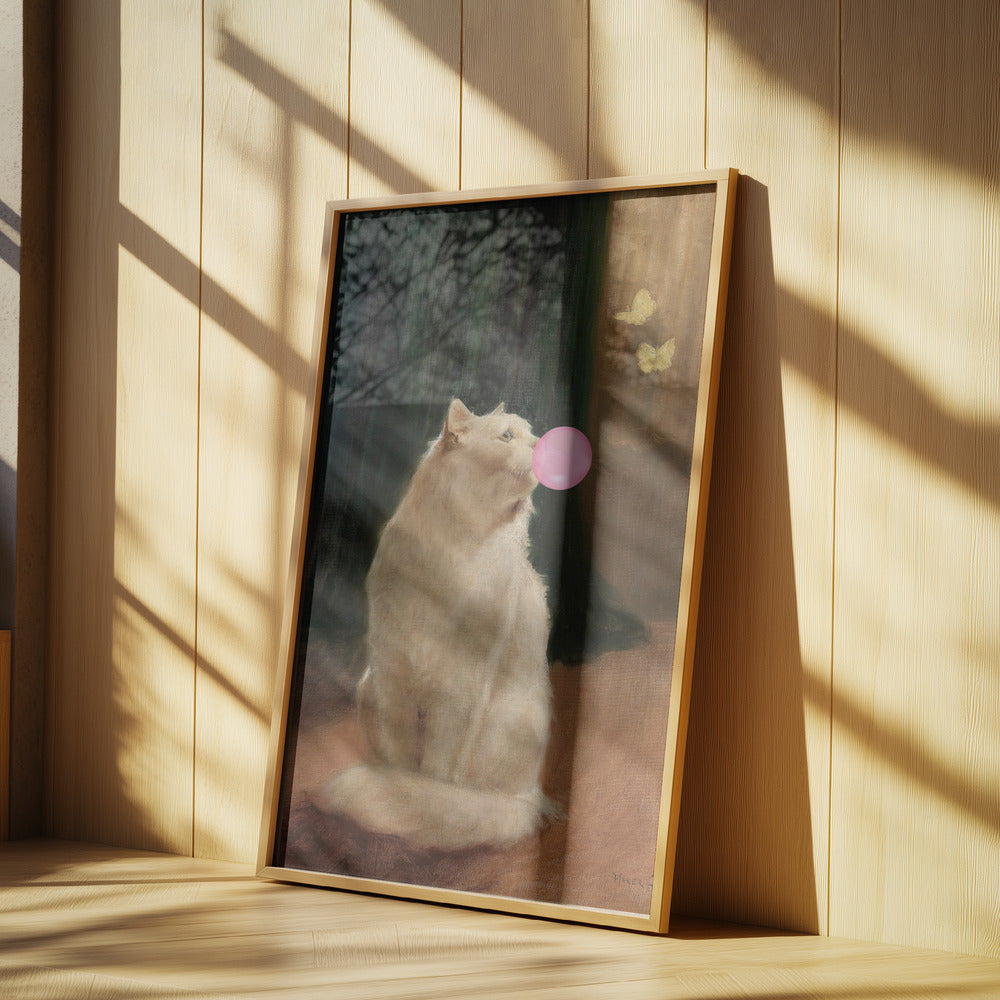 Kaugummi und Katze | Poster
