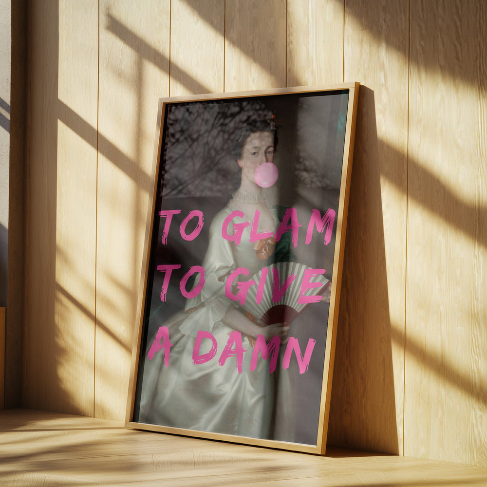 Zu glamourös, um sich einen Dreck darum zu scheren | Poster