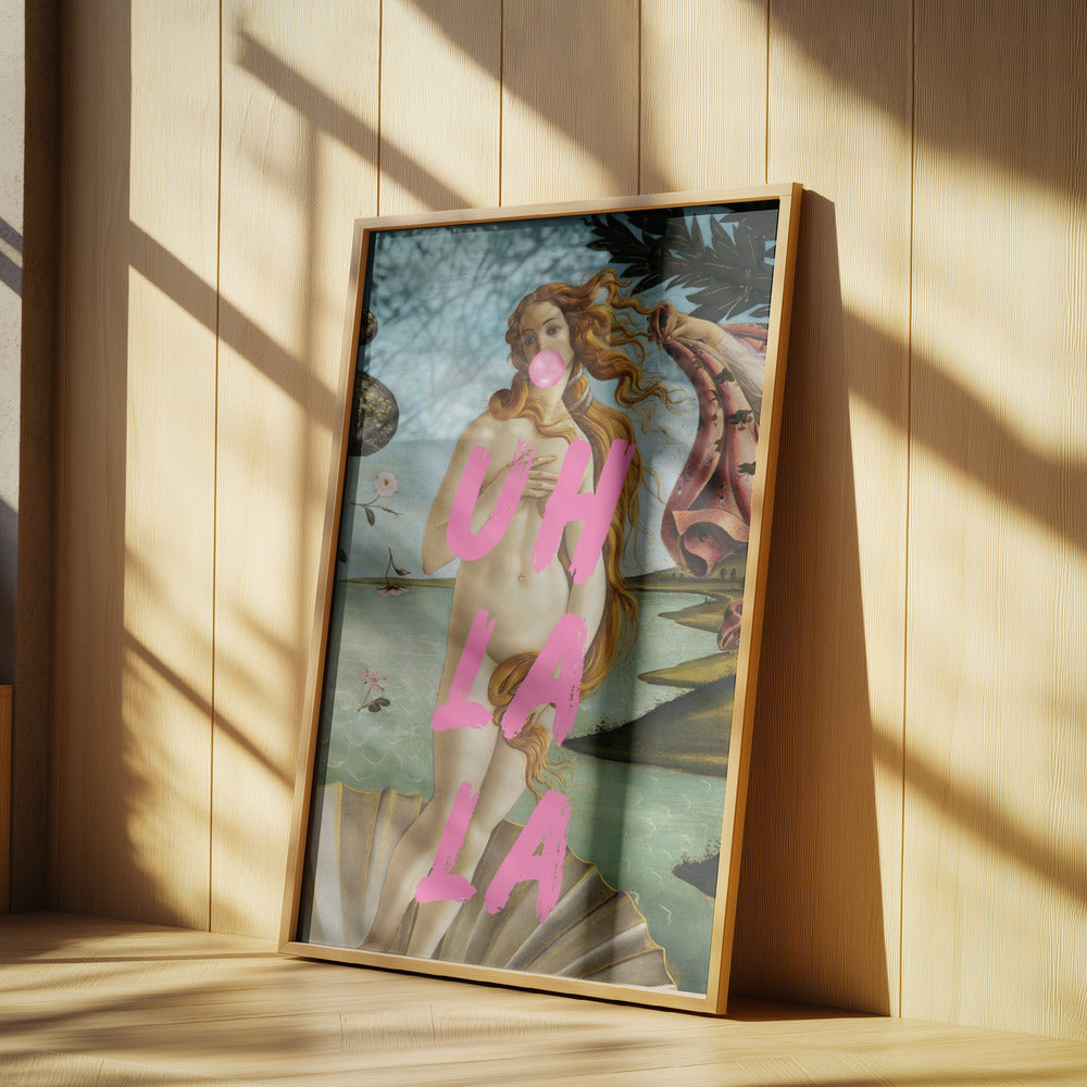 Die Geburt der Venus von Sandro Botticelli / Uh La La | Poster