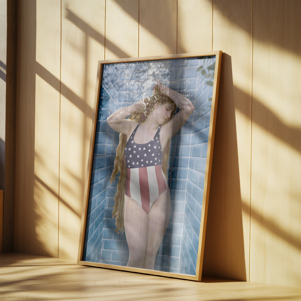 Schönheit unter der Dusche | Poster