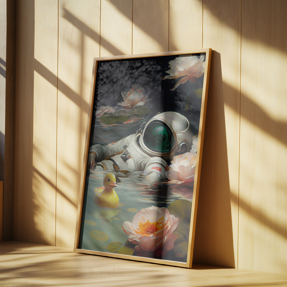 Meine Weltraum-Siesta | Poster - Kunstdruck