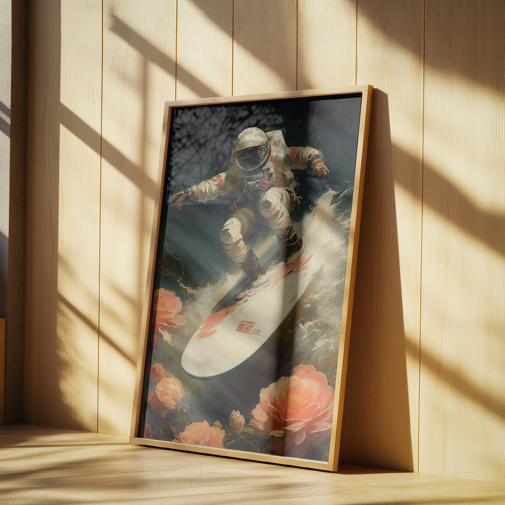 Meine Weltraumwelle | Poster - Kunstdruck