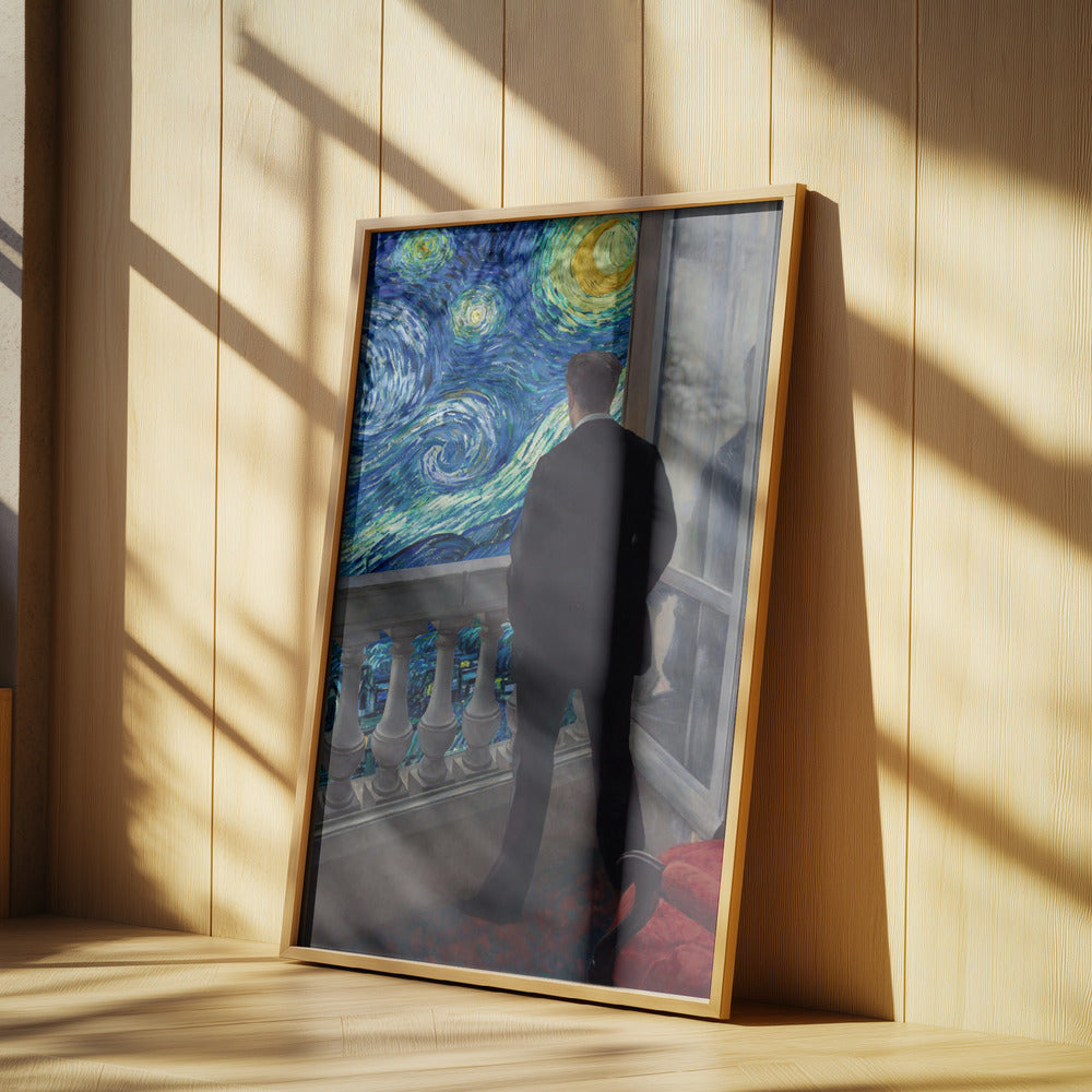 Sternennachtansicht | Poster