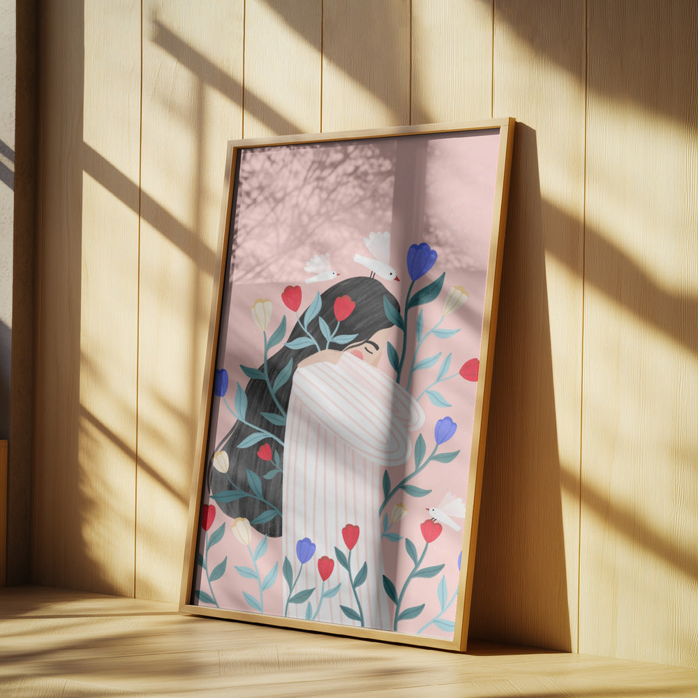 Blüten und Gelassenheit | Poster