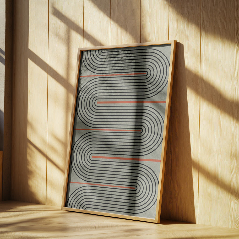Moderne zeitgenössische Balance Nr. 1 | Poster - Kunstdruck