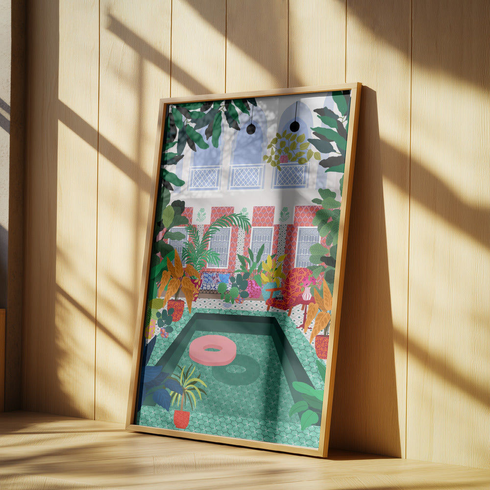 Den Pool genießen | Poster
