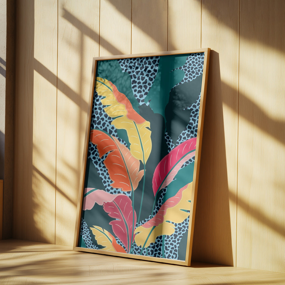 Teal & Tangerine | Poster