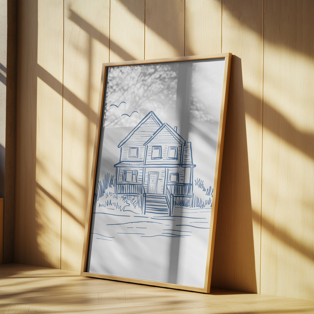 Nantucket Beachhouse | Poster
