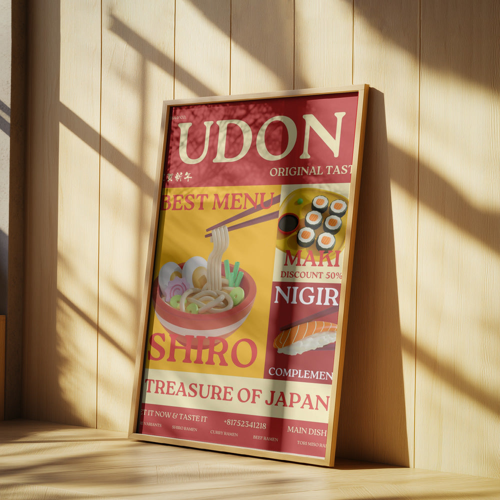 Udon poster | Poster