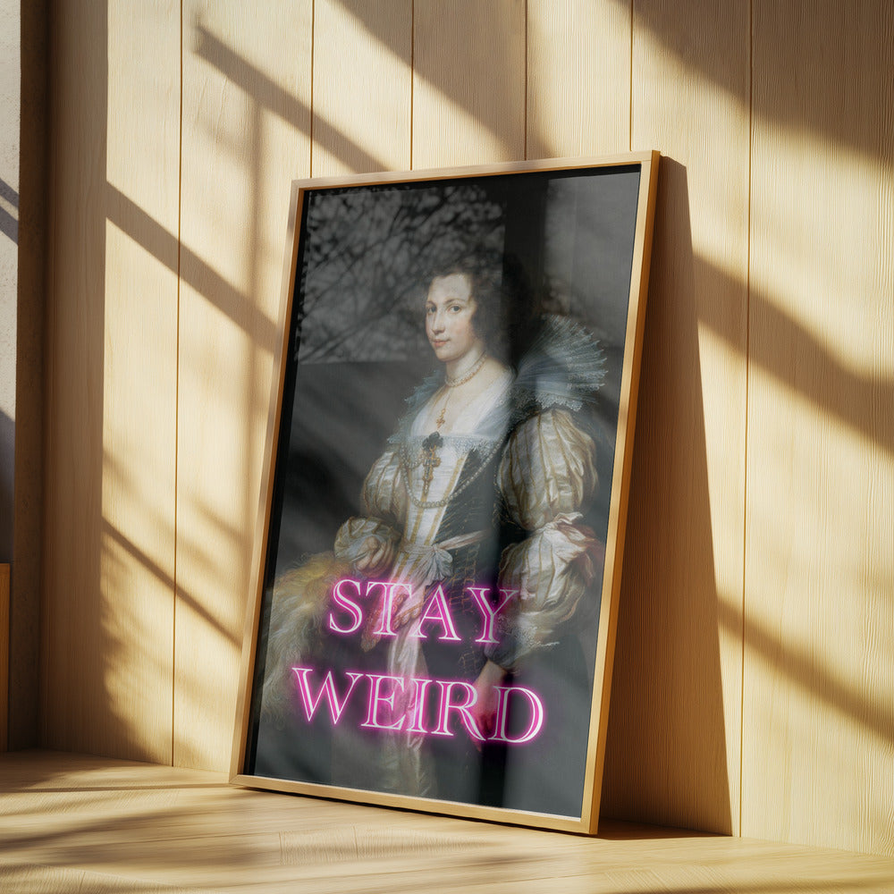 Stayweird Ratioiso | Poster