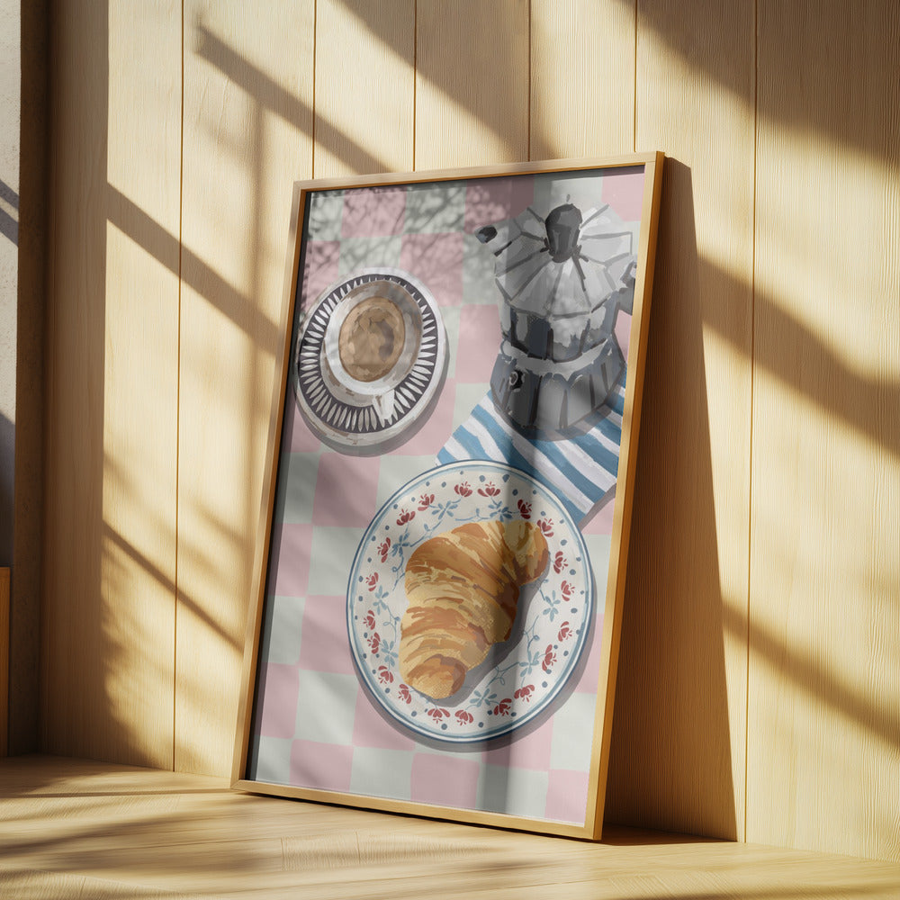Französisches Frühstücksverhältnis 2x3 | Poster