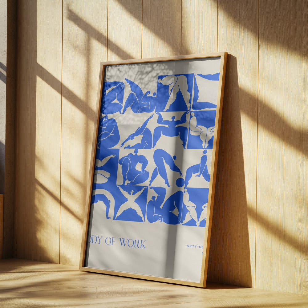 Werk (blau) | Poster