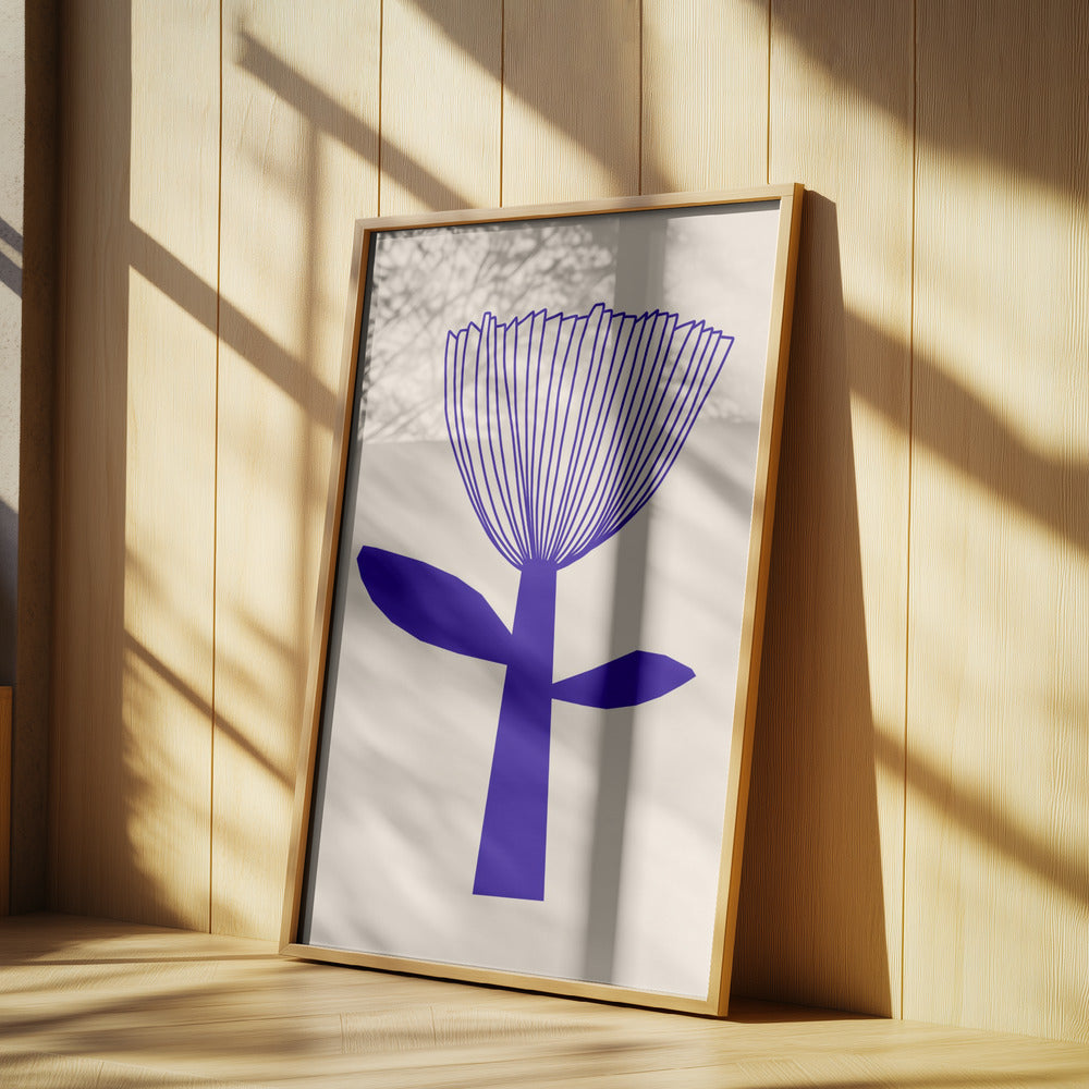 Flower Blue | Poster