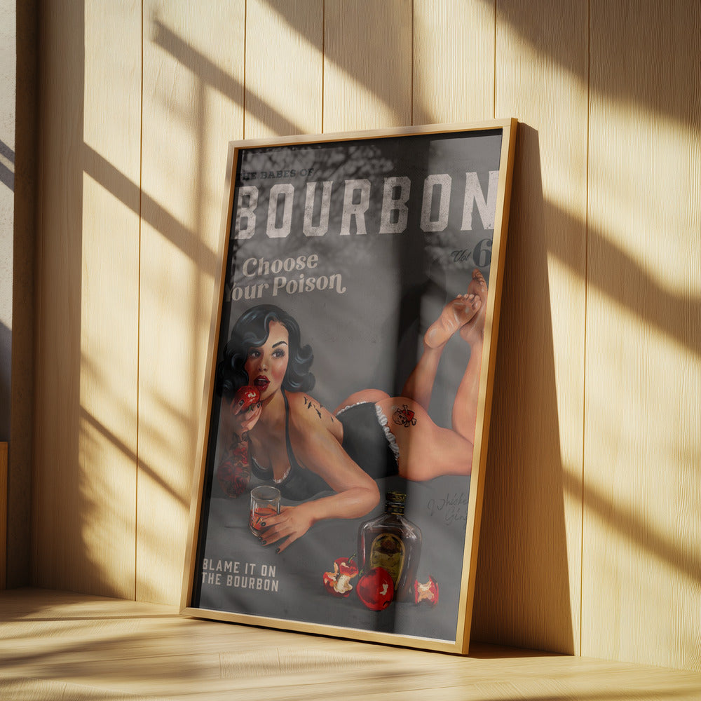 Babes of Bourbon Vol 6 Choose Your Poison Sexy Pinup | Poster