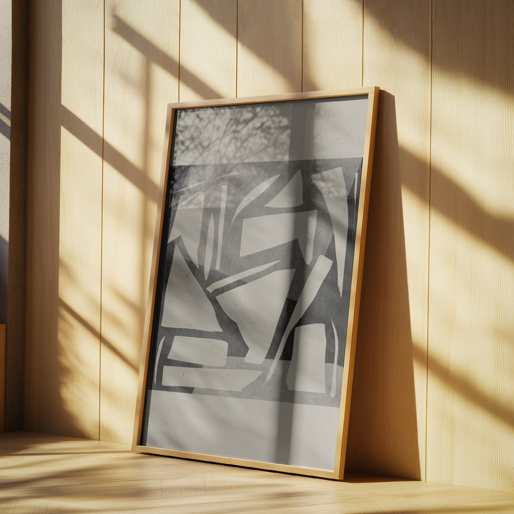 Geometrische Schatten | Poster