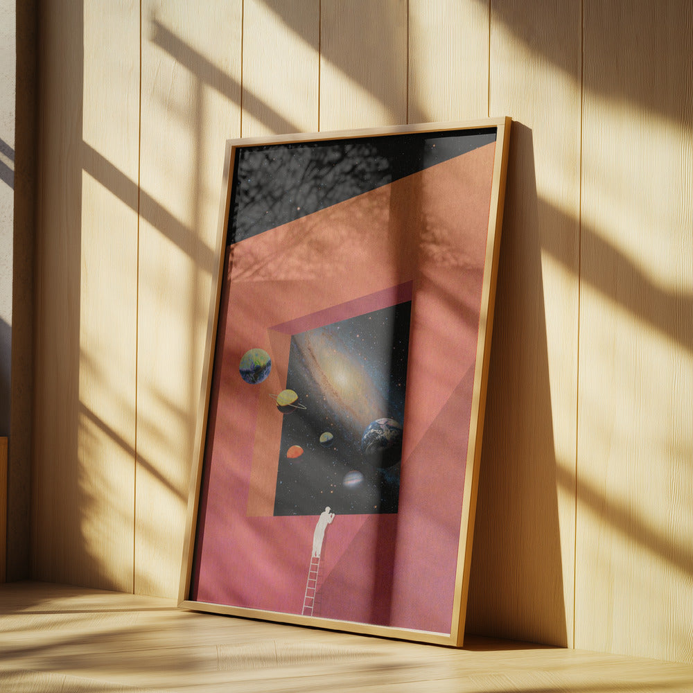 Galaxienbeobachter | Poster