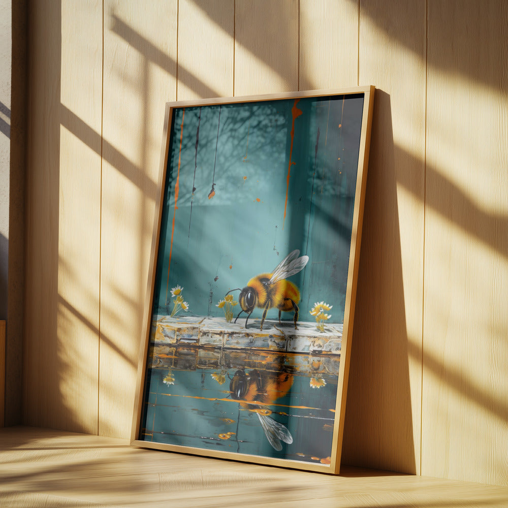 Bienen Aquarell Tierkunst | Poster