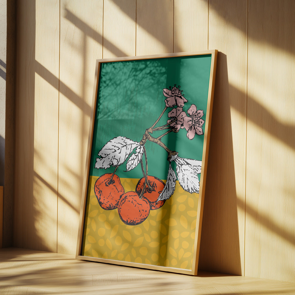 Super Fruits – Kirsche für Leidenschaft und Liebe | Poster