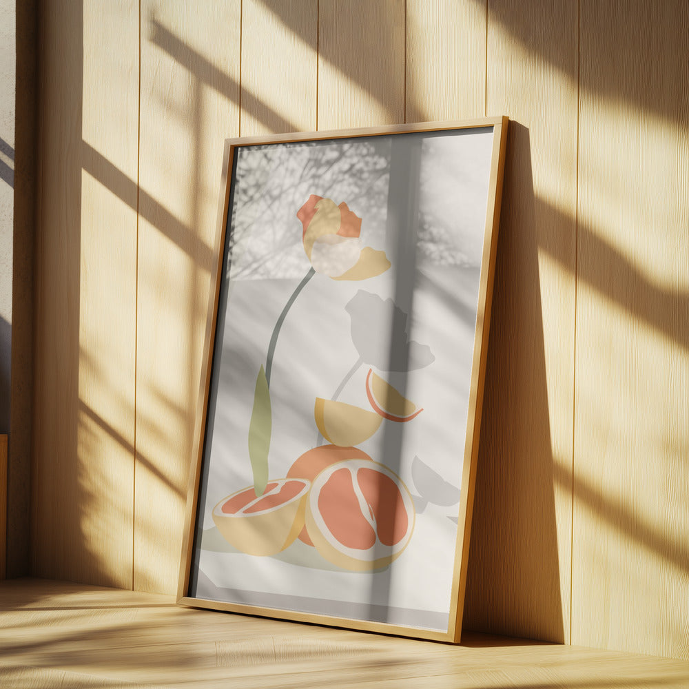 Monochrome Eleganz | Poster