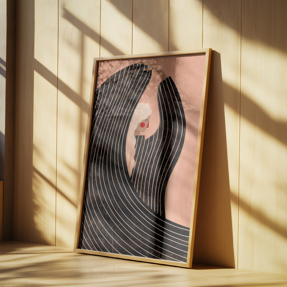 The Woman With the Black Dress | Poster