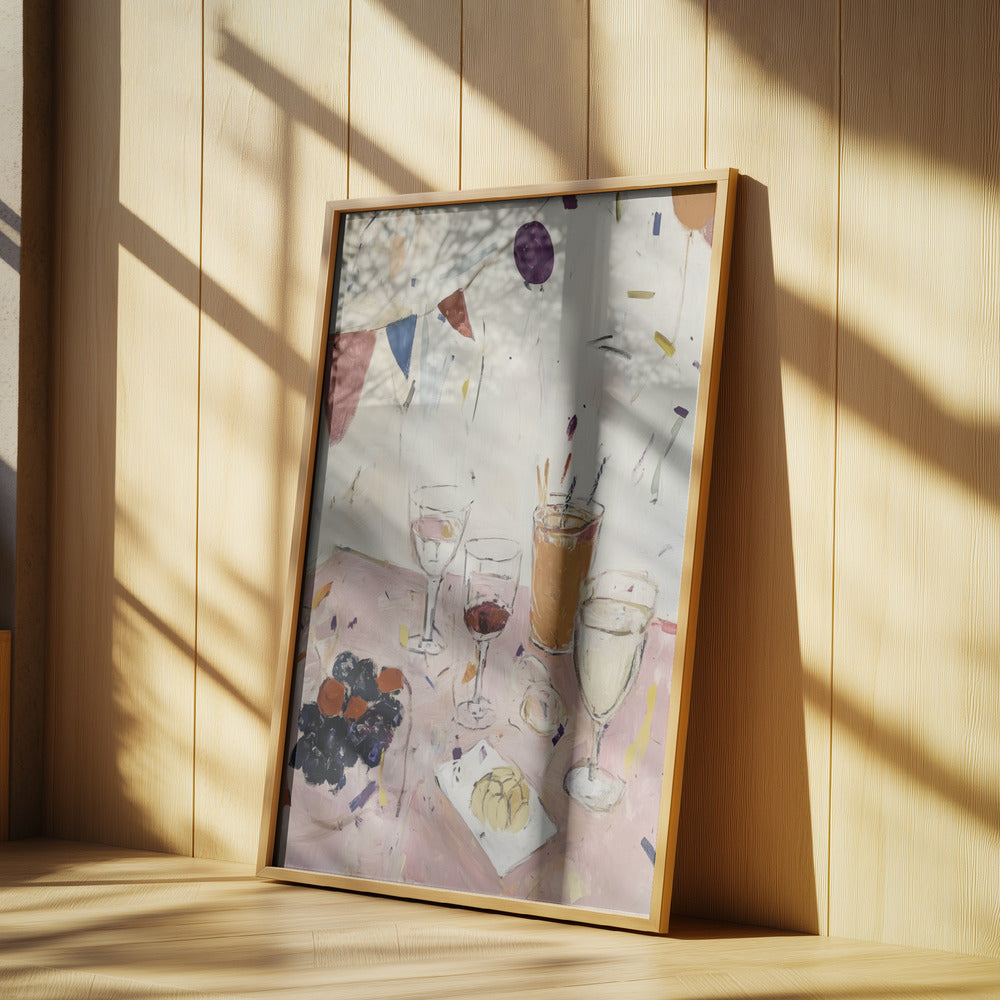 Juhla-aika nro 1 | Julisteet - Taidevedokset