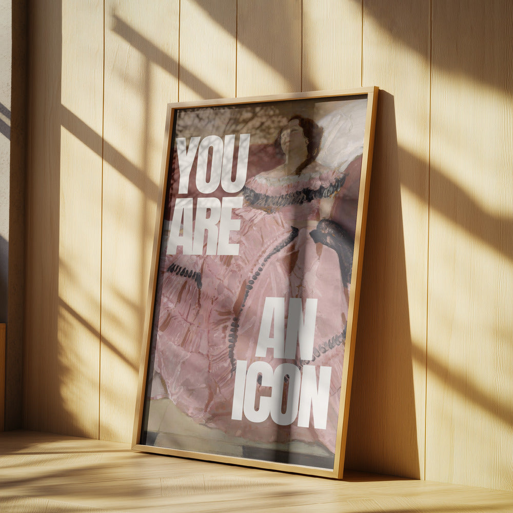 Olet ikoni | Julisteet - Taidevedokset